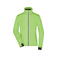 Chaqueta softshell ligera mujer JN1125. Color bright/green/black.