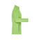 Chaqueta softshell ligera mujer JN1125. Color bright/green/black.