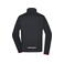 Chaqueta softshell ligera hombre JN1126. Color black/light/red.