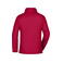 Chaqueta softshell mujer JN1129. Color red/black.