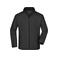 Chaqueta softshell hombre JN1130. Color black/black.