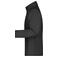 Chaqueta softshell hombre JN1130. Color black/black.