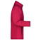 Chaqueta softshell hombre JN1130. Color red/black.