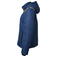 Plumífero con capucha mujer JN1133. Color navy/anthracite/melange.
