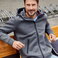 Sudadera con capucha y cremallera hombre JN1144. .