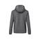 Sudadera con capucha y cremallera hombre JN1144. Color dark/melange.