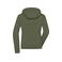 Chaqueta softshell con capucha mujer JN1145. Color olive/camouflage.