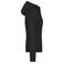 Chaqueta softshell con capucha mujer JN1145. Color black/black.