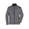 Chaqueta softshell hombre JN1148. Color dark/melange/black.