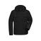 Chaqueta de invierno con capucha hombre JN1158. Color black.