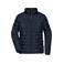 Chaqueta acolchada reciclada mujer JN1161. Color navy/matt.