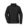 Chaqueta acolchada reciclada mujer JN1161. Color black/matt.