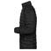 Chaqueta acolchada reciclada hombre JN1162. Color black/matt.
