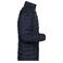 Chaqueta acolchada reciclada hombre JN1162. Color navy/matt.