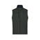 Chaleco softshell reciclado de tres capas hombre JN1170. Color graphite.
