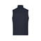 Chaleco softshell reciclado de tres capas hombre JN1170. Color navy.