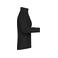 Chaqueta softshell reciclado de tres capas mujer JN1171. Color black.