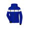 Chaqueta impermeable mujer JN1173. Color electric blue/white.