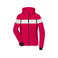 Chaqueta impermeable mujer JN1173. Color light red/white.