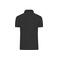 Polo mercerizado hombre JN1302. Color black.