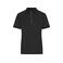 Polo técnico con cremallera mujer JN1307. Color black/black.