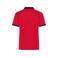 Polo técnico con cremallera hombre JN1308. Color light/red/black.