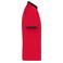 Polo técnico con cremallera hombre JN1308. Color light/red/black.