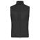 Chaleco polar en tejido mixto reciclado hombre JN1310. Color black/black.