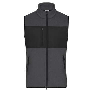 Chaleco polar en tejido mixto reciclado hombre JN1310