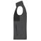 Chaleco polar en tejido mixto reciclado hombre JN1310. Color dark/melange/black.