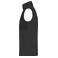 Chaleco polar en tejido mixto reciclado hombre JN1310. Color black/black.