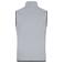 Chaleco polar en tejido mixto reciclado hombre JN1310. Color light melange/black.