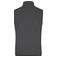 Chaleco polar en tejido mixto reciclado hombre JN1310. Color dark/melange/black.