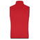 Chaleco polar en tejido mixto reciclado hombre JN1310. Color red/black.