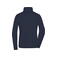 Chaqueta polar en tejido mixto reciclado mujer JN1311. Color navy/black.