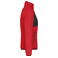 Chaqueta polar en tejido mixto reciclado mujer JN1311. Color red/black.