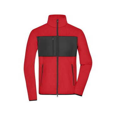 Chaqueta polar en tejido mixto reciclado hombre JN1312