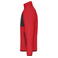 Chaqueta polar en tejido mixto reciclado hombre JN1312. Color red/black.