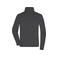Chaqueta polar en tejido mixto reciclado hombre JN1312. Color dark/melange/black.