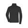 Chaqueta polar en tejido mixto reciclado hombre JN1312. Color black/black.