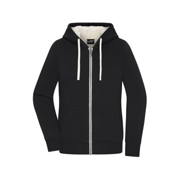 Sudadera con capucha y cremallera sostenible mujer JN1319