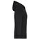 Sudadera con capucha y cremallera sostenible mujer JN1319. Color black/nature.