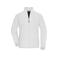 Chaqueta polar mujer JN1321. Color white/dark grey.