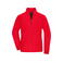 Chaqueta polar mujer JN1321. Color red/black.