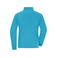 Chaqueta polar mujer JN1321. Color turquoise/dark grey.