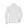 Chaqueta polar mujer JN1321. Color white/dark grey.