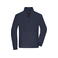 Chaqueta polar hombre JN1322. Color navy/dark grey.