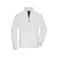Chaqueta polar hombre JN1322. Color white/dark grey.