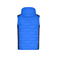 Chaleco acolchado con capucha híbrido hombre JN1328. Color blue/navy.