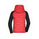 Chaleco acolchado híbrido mujer JN1329. Color red/black.